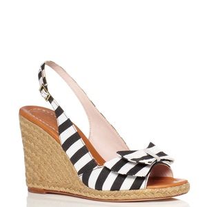 Kate Spade Striped Heels